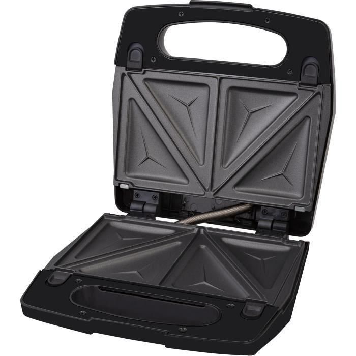 Sencor SSM 9410SS - Appareil à croque-monsieur 3 en 1, 700 W, 3 plaques interchangeables (triangles, panini, gaufres), boîtier CoolTouch, argent Sencor SSM 9410SS - Appareil à croque-monsieur 3 en 1, 700 W, 3 plaques interchangeables (triangles, panini, gaufres), boîtier CoolTouch, argent