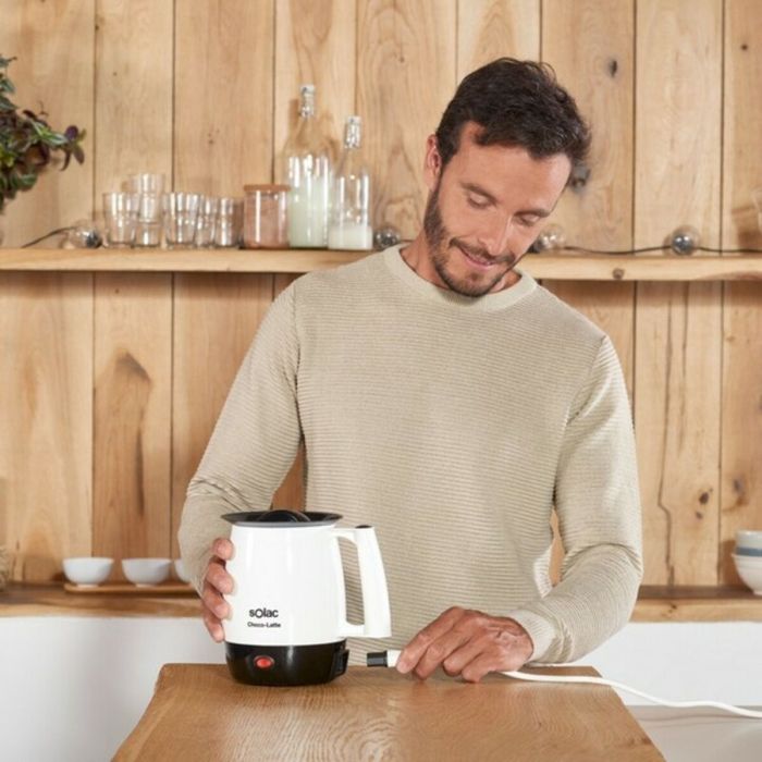 Bouilloire Solac MH9100 Choco-Latte 1 L 250W Blanc (1 L) (1) 2