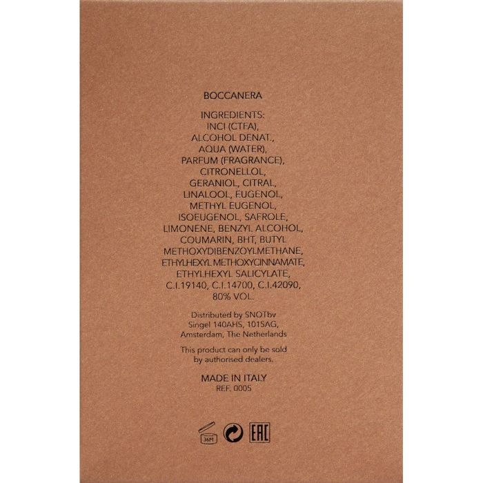 Parfum Unisexe Orto Parisi BOCCANERA 50 ml 2 Parfum Unisexe Orto Parisi BOCCANERA 50 ml 2