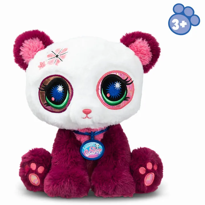 Bandai Littlest Pet Shop - Peluche Deluxe Panda 25 cm - BF00669 - Jouet Doux et Coloré Bandai Littlest Pet Shop - Peluche Deluxe Panda 25 cm - BF00669 - Jouet Doux et Coloré