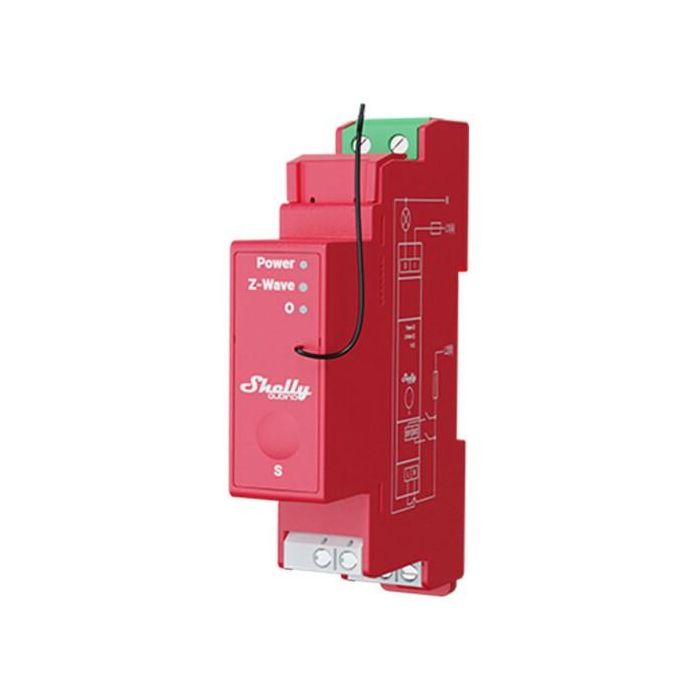 Shelly Relais "Wave Pro 1PM" max 16A Z-Wave DIN-Rail 0 Shelly Relais "Wave Pro 1PM" max 16A Z-Wave DIN-Rail 0