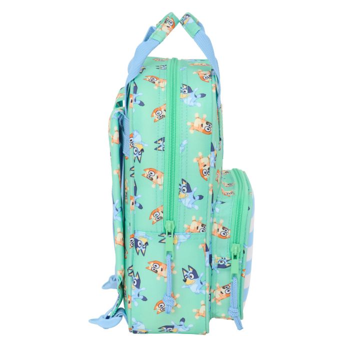 Cartable Bluey Sisters Vert 20 x 28 x 8 cm 2