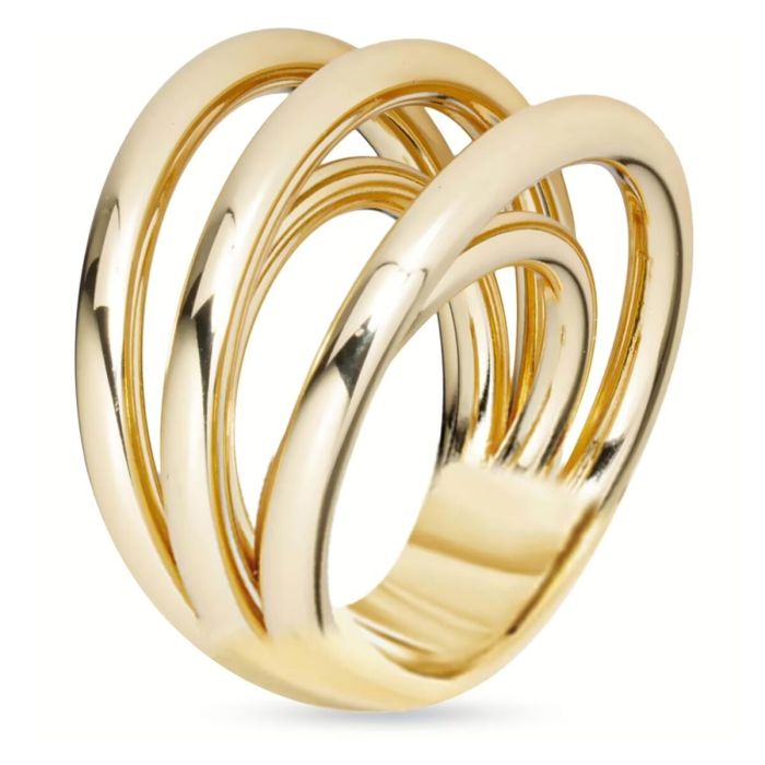 Bague Femme LIU JO LJ2727M12 Doré 12 0 Bague Femme LIU JO LJ2727M12 Doré 12 0