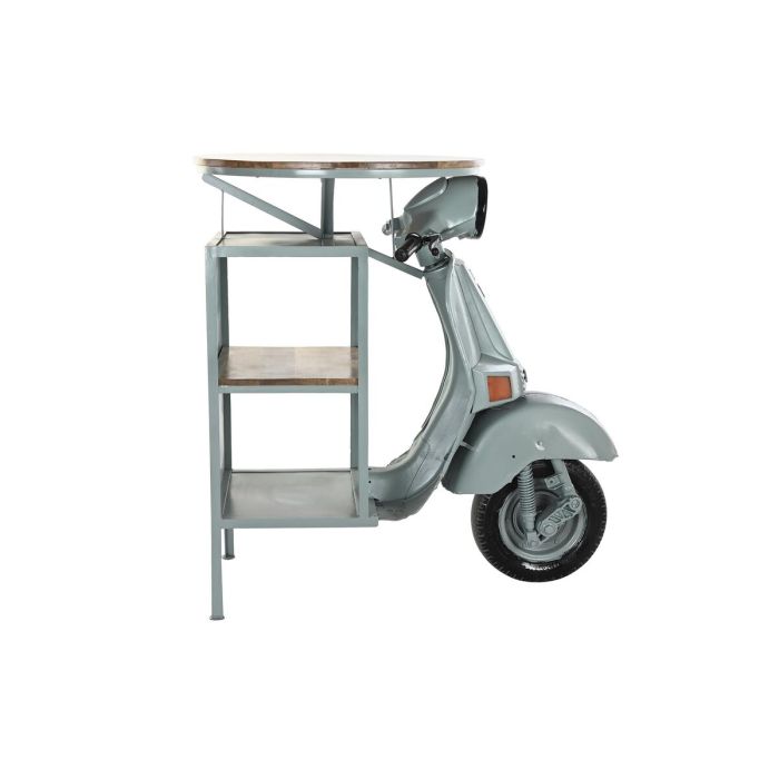 Table DKD Home Decor Bleu Marron Vert Fer Bois de manguier 116 x 72 x 110 cm 4