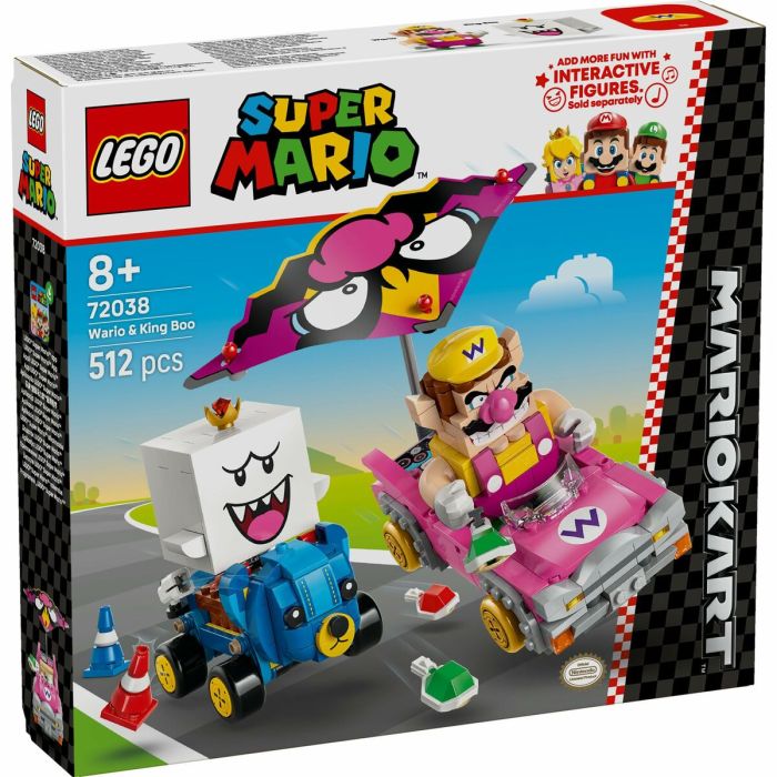 Set de construction Lego 72038 Wario and King Boo 512 Pièces 12