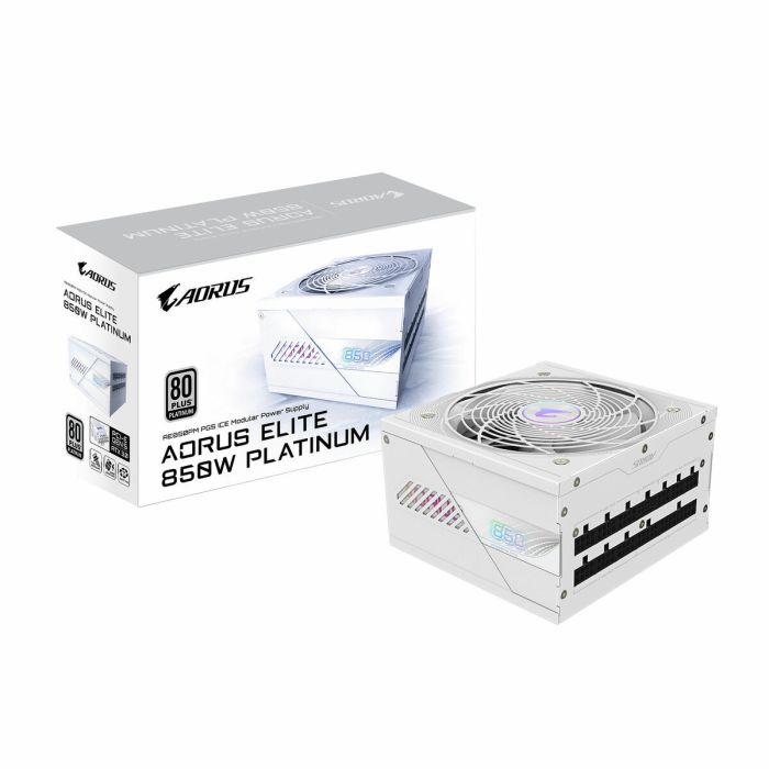Bloc d’Alimentation Gigabyte GP-AE850PM PG5 ICE ATX 850 W 125 W 80 PLUS Platinum 0 Bloc d’Alimentation Gigabyte GP-AE850PM PG5 ICE ATX 850 W 125 W 80 PLUS Platinum 0