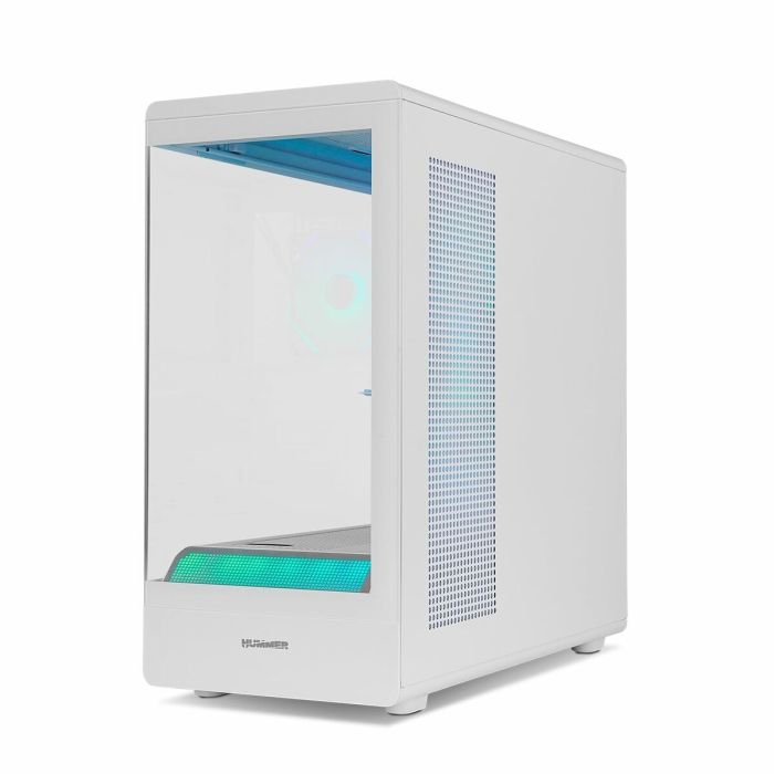 Boîtier ATX semi-tour Nox-Xtreme NXHUMMERSIGNAWH Blanc 3 Boîtier ATX semi-tour Nox-Xtreme NXHUMMERSIGNAWH Blanc 3