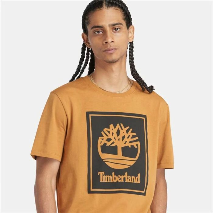 T-shirt à manches courtes homme Timberland Stack Logo 1 T-shirt à manches courtes homme Timberland Stack Logo 1