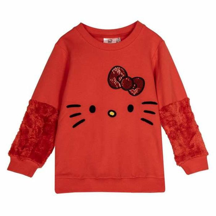 Sweat sans capuche unisex Hello Kitty Rouge 12 ans 0 Sweat sans capuche unisex Hello Kitty Rouge 12 ans 0