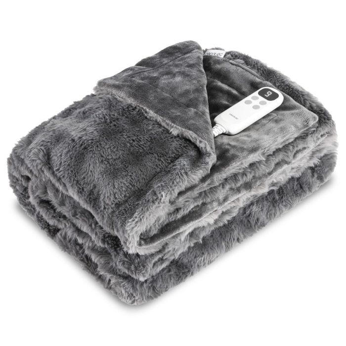 Couverture Chauffante Cecotec HeatConfort Noa 115 W Gris 160 x 130 cm 1