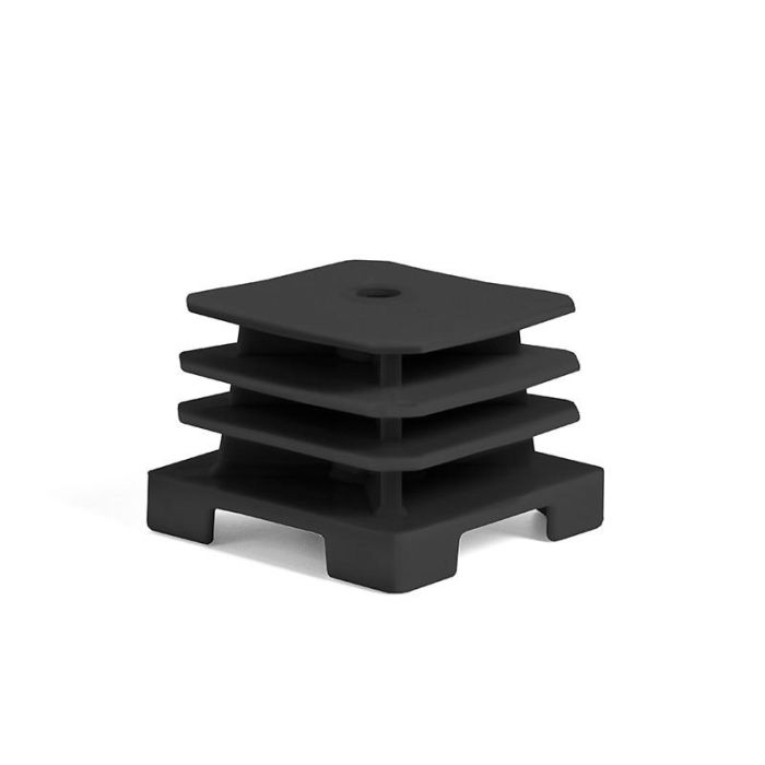 Contera Cuadrada Rido-C 50X50 M8 Acabados Gris Y Negro Acabado Negro Herrajes Alk 0 Contera Cuadrada Rido-C 50X50 M8 Acabados Gris Y Negro Acabado Negro Herrajes Alk 0