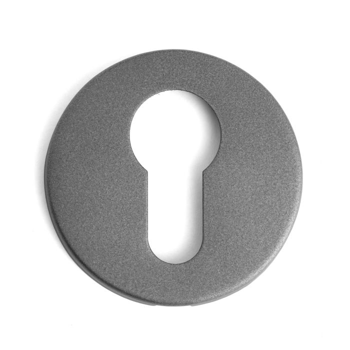 Bocallave Zamak Ø50X5Mm Acabado Negro, Laton Mate, Cromo, Blanco, Antracita Acabado Antracita Jandel 1