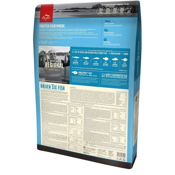 Aliments pour chat Orijen Poisson 1,8 kg 5