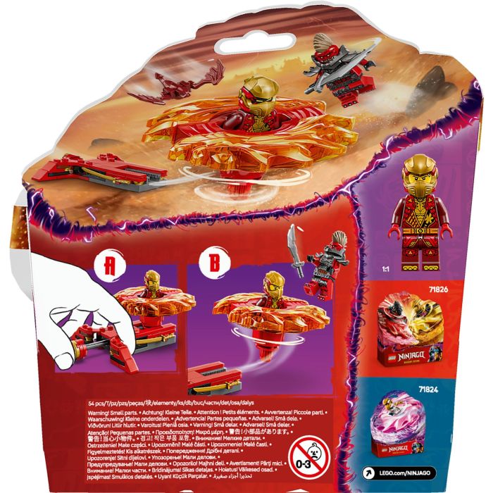 LEGO 71823 Ninjago Kais Drachen-Spinjitzu-Spinner 8