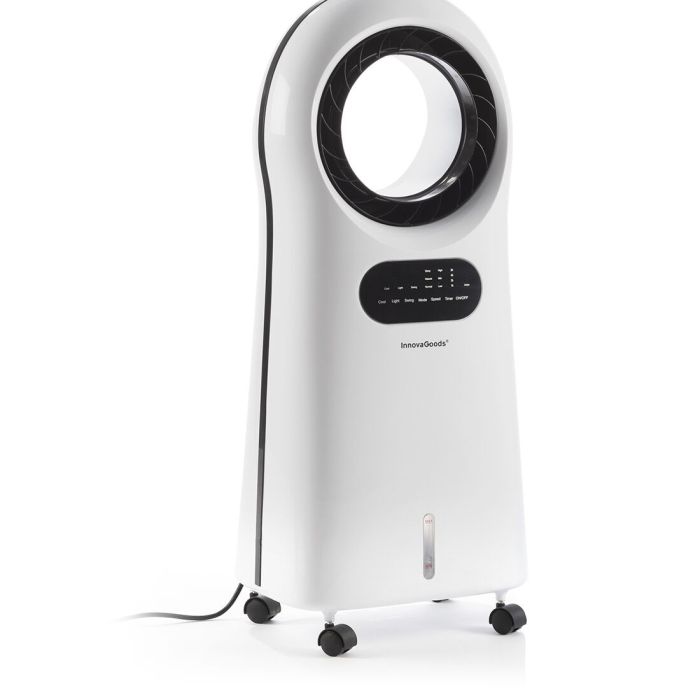 Climatiseur d'Évaporation Ioniseur Sans Lame avec LED Evareer InnovaGoods 3 Climatiseur d'Évaporation Ioniseur Sans Lame avec LED Evareer InnovaGoods 3