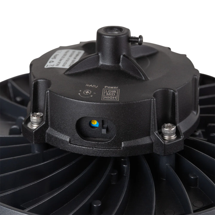 BX3 LIGHT - Campana LED industrielle 100W (72W-96W-120W) Philips, 18000 lm, Lifud, réglable 1-10V, IP65