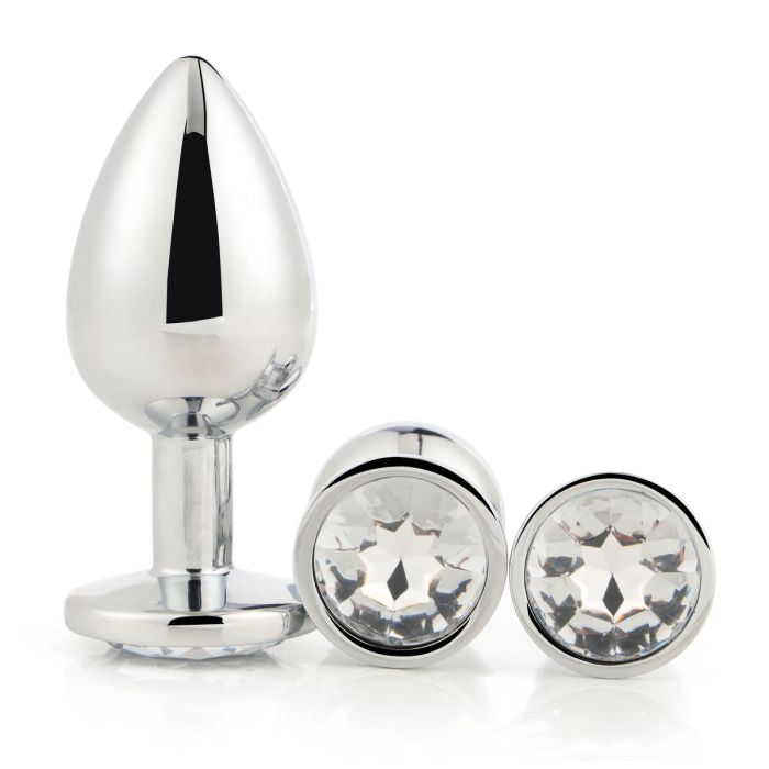 Plug Anal Dream Toys Gleaming Love Argenté 0 Plug Anal Dream Toys Gleaming Love Argenté 0