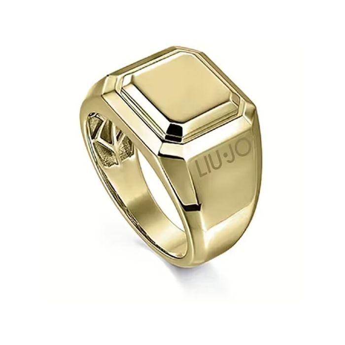 Bague Homme LIU JO MLJ477M28 Doré 0 Bague Homme LIU JO MLJ477M28 Doré 0