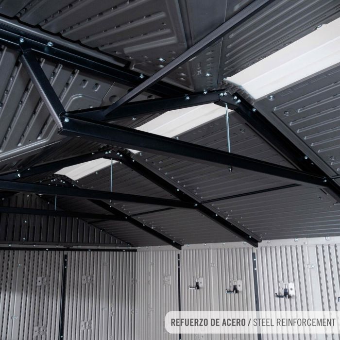 Cabane Lifetime 356 x 225 x 213 cm Gris 1