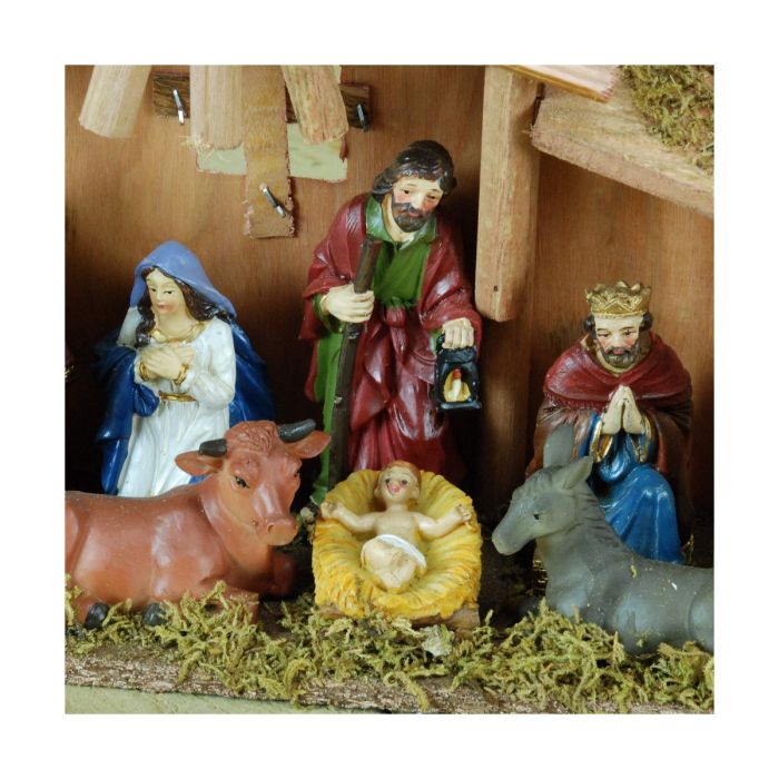 Crèche de Noël Métal 2