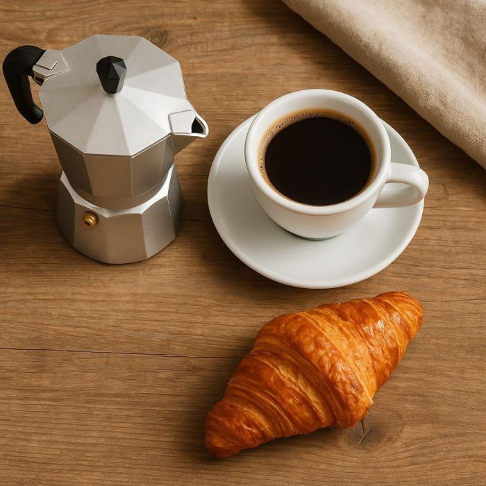 Cafetiere italienne - PEZZETTI - ITALEXPRESS - Aluminium - 9 tasses - Inox 2