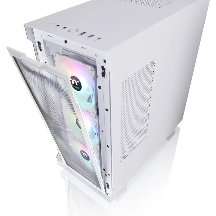 Midi Thermaltake TOWER ATX V350 TG ARGB AIR SNOW White 2