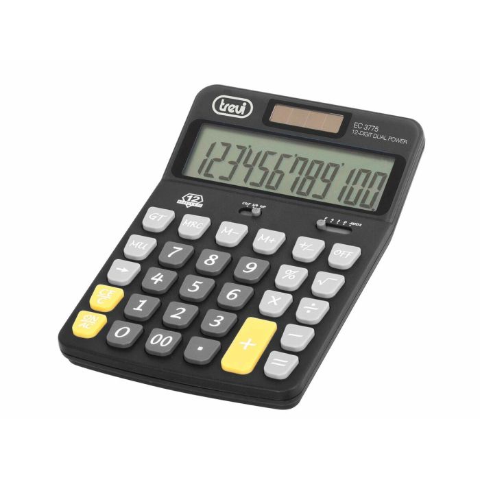 Calculatrice Trevi EC 3775 Noir 1