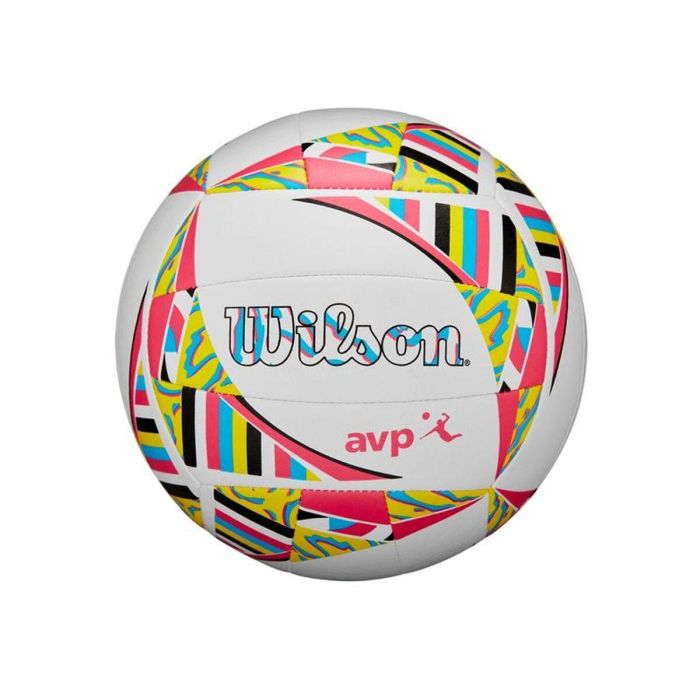 Ballon de Volley de Plage Wilson Avp Movement Vb New Jaune Blanc Rose TPU 0 Ballon de Volley de Plage Wilson Avp Movement Vb New Jaune Blanc Rose TPU 0