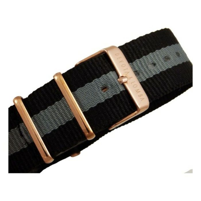 Montre Homme Devota & Lomba DL008MSPBK-GR-03BLACK (Ø 42 mm) 2 Montre Homme Devota & Lomba DL008MSPBK-GR-03BLACK (Ø 42 mm) 2