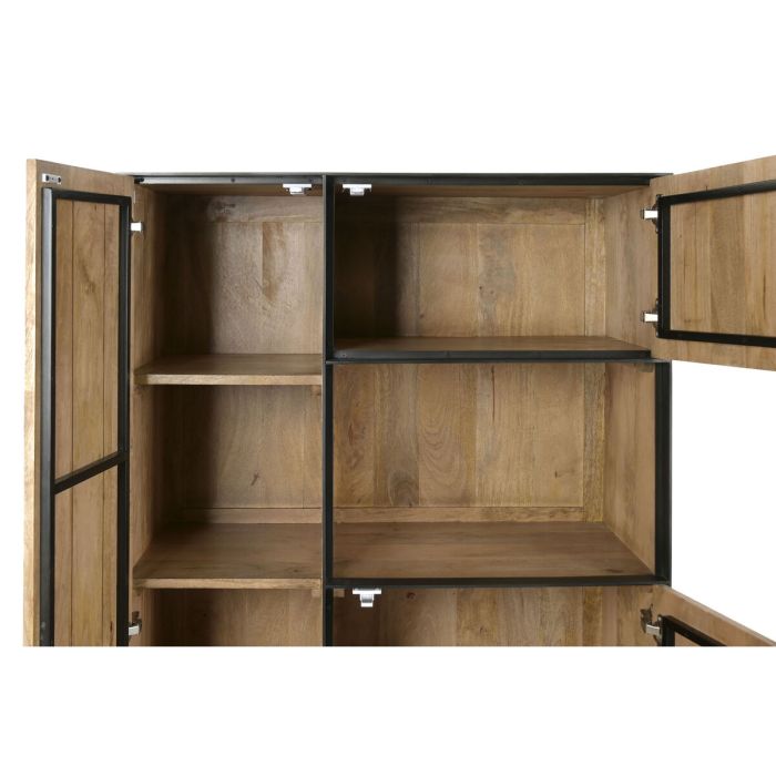 Présentoir Home ESPRIT Verre Bois de manguier 89 X 44 X 140 CM 7 Présentoir Home ESPRIT Verre Bois de manguier 89 X 44 X 140 CM 7