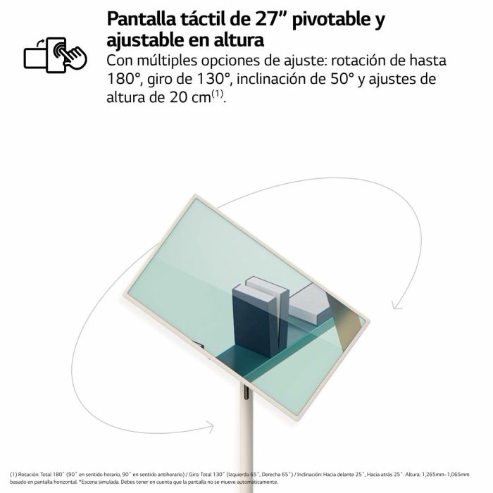 TV intelligente LG 27ART10AKPL.AEUW 27" 9