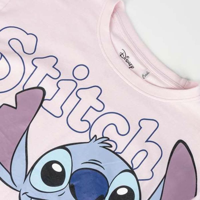 T shirt à manches courtes Enfant Stitch Bleu Rose 3 T shirt à manches courtes Enfant Stitch Bleu Rose 3