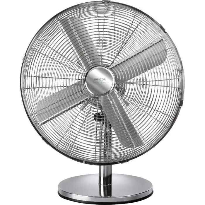Sencor SFE 4040SL Ventilateur de bureau 40 cm 3 vitesses oscillation 90° inclinaison réglable protection surchauffe 50 W Sencor SFE 4040SL Ventilateur de bureau 40 cm 3 vitesses oscillation 90° inclinaison réglable protection surchauffe 50 W