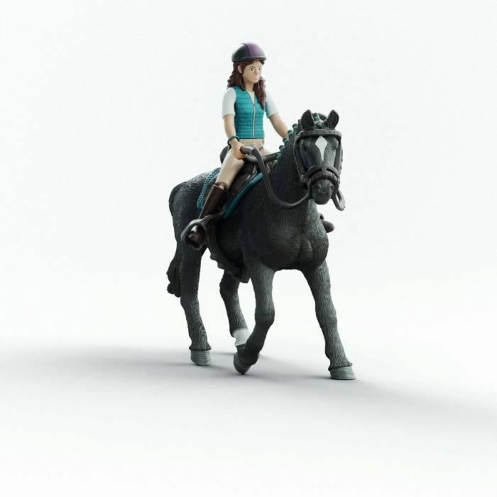 Schleich 42712 Figurine Chevalier Lisa et Storm, Horse Club, à partir de 4 ans