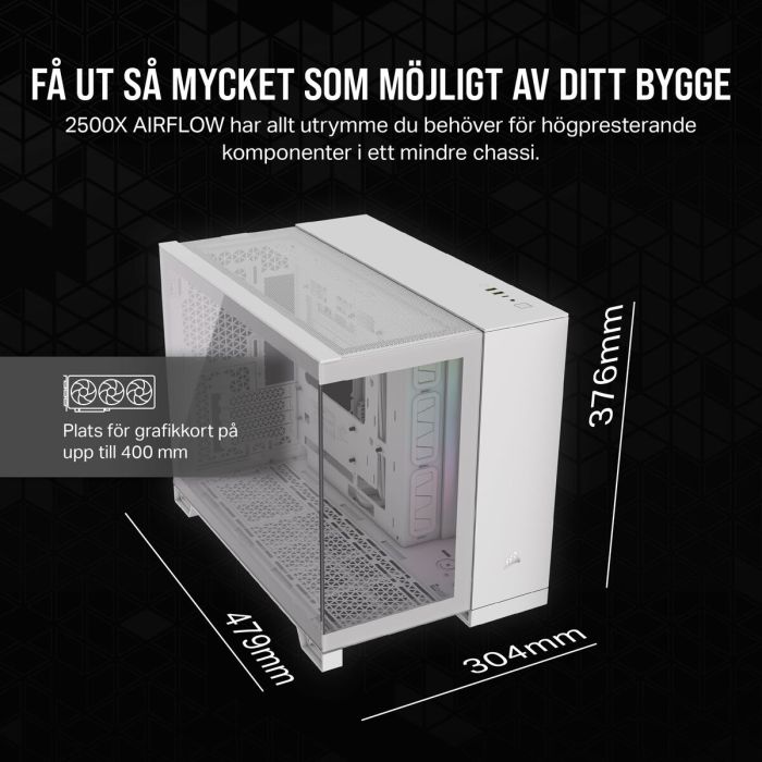 Boîtier ATX semi-tour Corsair Blanc 7