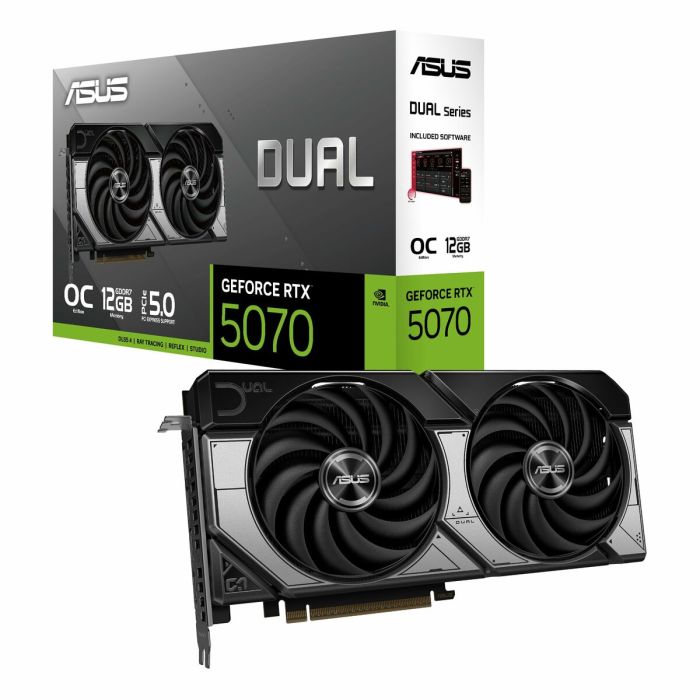Carte Graphique Asus 90YV0M17-M0NA00 nvidia geforce rtx 5070 12 GB GDDR6 22