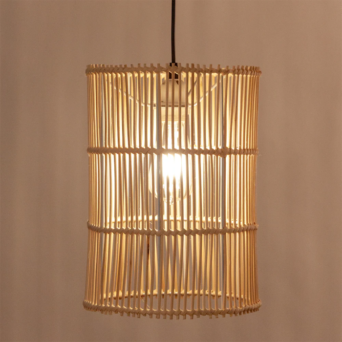 Lampe Suspendue "Evelynn" Rotin [SKD-AP-RATAN] 4