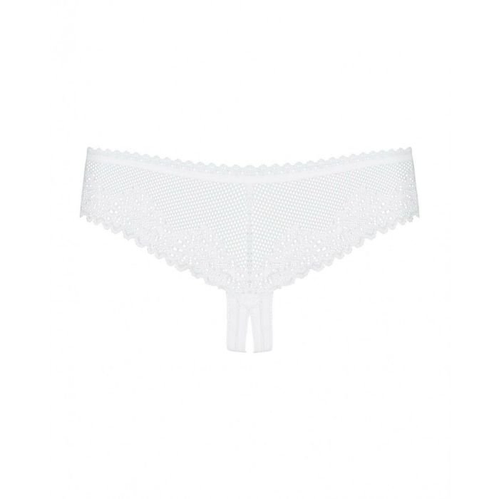 Culottes Blanches avec Dentelle Albâtre Obsessive OBS-8208991-S/M-OLD S/M Blanc 1