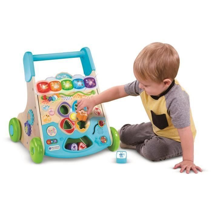 Vtech Super Trotteur Nature Interactif (Jouet Avec Partie Bois Certifie Fsc) 2