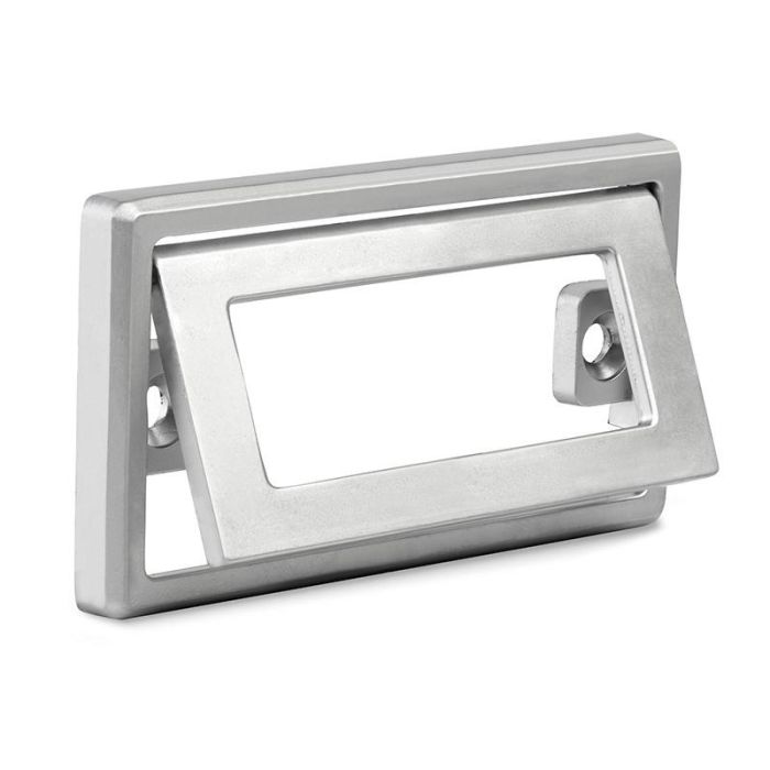 Tirador Zamak Modelo Nevara Acabado Cromo Mate Herrajes Alk 1