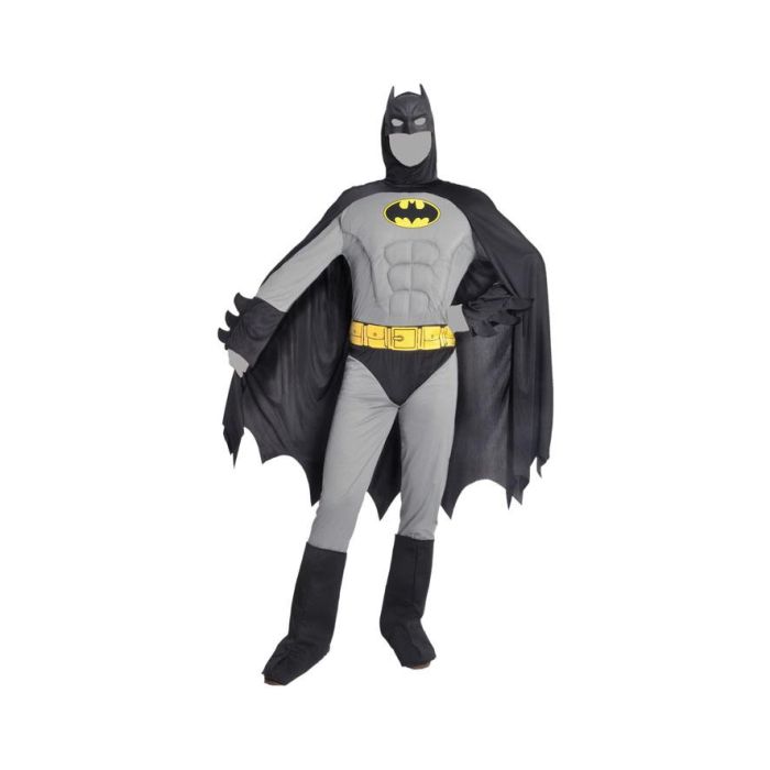Déguisement Batman Gris Homme Adulte Taille L - Costume de Super-héros
