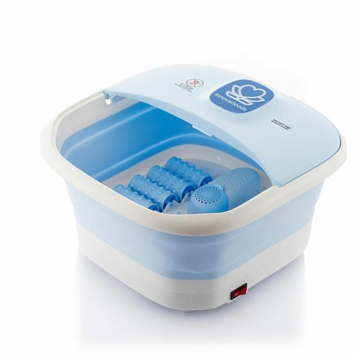Pack Spa pour les Pieds Pliable avec Rouleaux et Hydromassage et Coupe-ongles avec lumière LED, loupe et lime InnovaGoods 22 Pack Spa pour les Pieds Pliable avec Rouleaux et Hydromassage et Coupe-ongles avec lumière LED, loupe et lime InnovaGoods 22