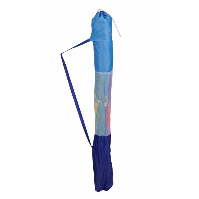 Parapluie Multicouleur Ø 220 cm Plage Articulé 3 Parapluie Multicouleur Ø 220 cm Plage Articulé 3