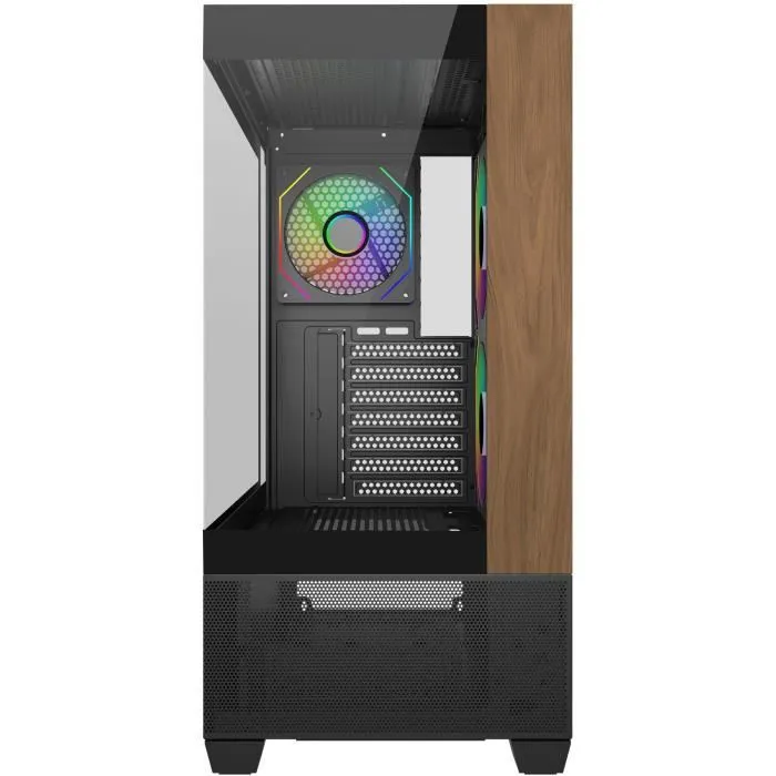 Cooler Master Elite 690 Boîtier PC Moyen Tour ATX, Châssis avec Panneaux en Verre Trempé 270°, Gestion Câbles, Support Rad 360 mm, USB-C, USB 3.0 Cooler Master Elite 690 Boîtier PC Moyen Tour ATX, Châssis avec Panneaux en Verre Trempé 270°, Gestion Câbles, Support Rad 360 mm, USB-C, USB 3.0