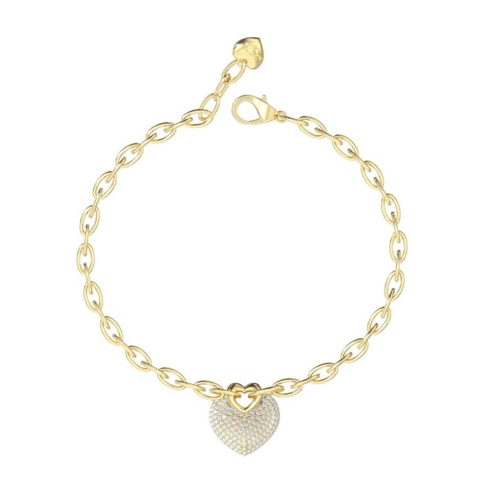 Bracelet Femme Guess JUBB05214JWYGS Doré