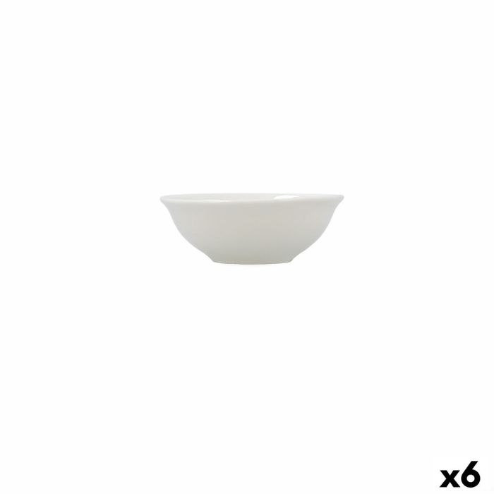 Bol pour Apéritifs Bidasoa Harmony Hydrozero Blanc Céramique (6 Unités)