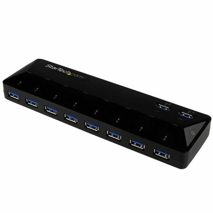 Hub USB Startech ST103008U2C USB 3.0 x 10 Noir 0 Hub USB Startech ST103008U2C USB 3.0 x 10 Noir 0