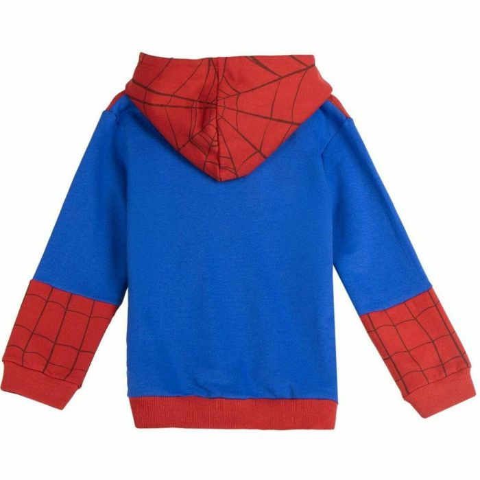 Sweat à capuche enfant Spider-Man Rouge 1
