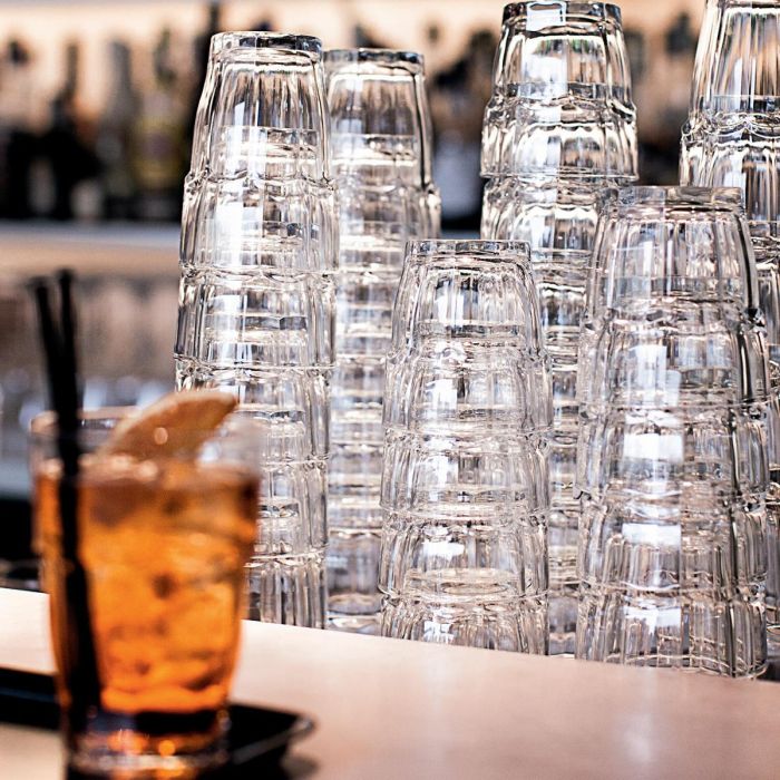 Vaso Bajo Vidrio Rock Bar Bormioli Rocco 39 cL 2