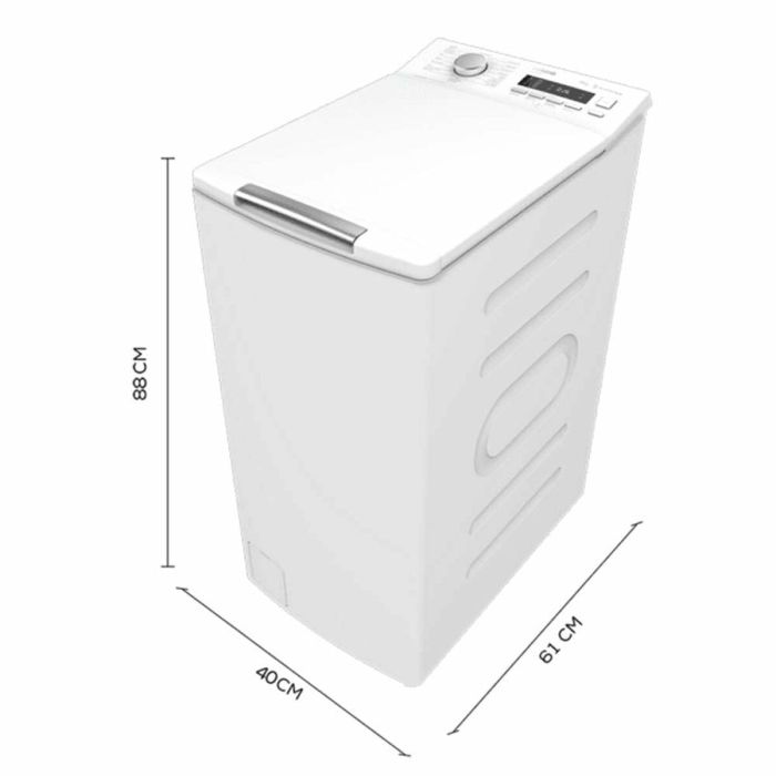 Machine à laver Cecotec Bolero DressCode Top Max 80 Inverter A 1300 rpm 8 kg 12 Machine à laver Cecotec Bolero DressCode Top Max 80 Inverter A 1300 rpm 8 kg 12